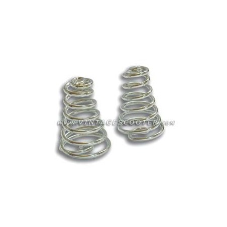 Ressorts de selle (paire) chromés Vespa ACMA 1950-54